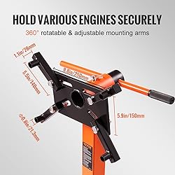 VEVOR Engine Stand, 1300 lbs (3/5 Ton) Rotating