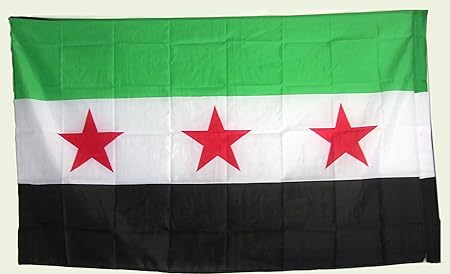 Amazon Com Dbj Free Syria Flag Garden Outdoor