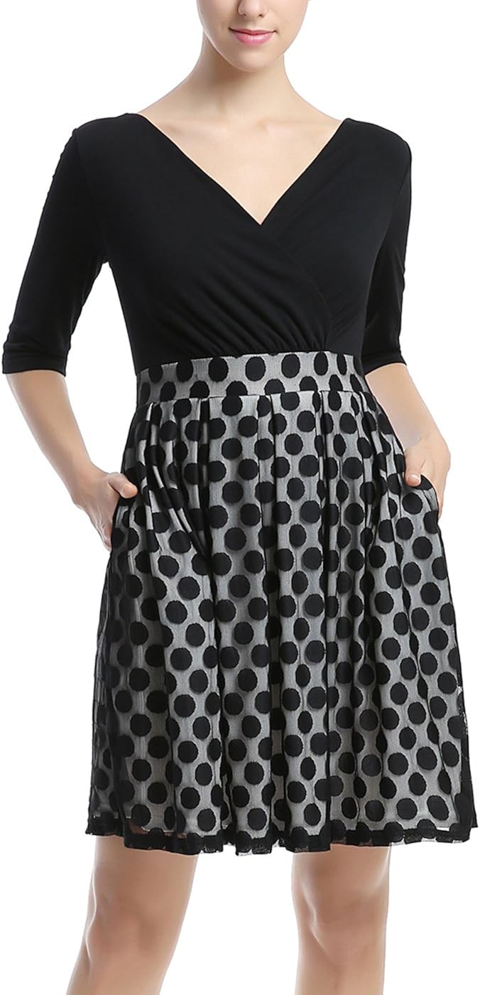 plus size flare dress