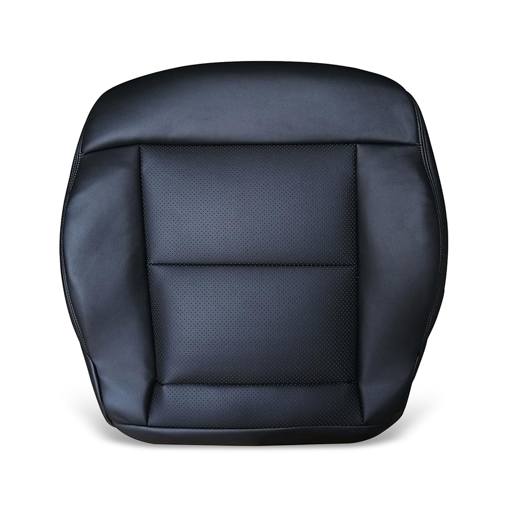 Photo 1 of Aspaton Driver Side Bottom Seat Cover Compatible with E350 E550 2010-2014 Black Leather w/Perforated Insert
