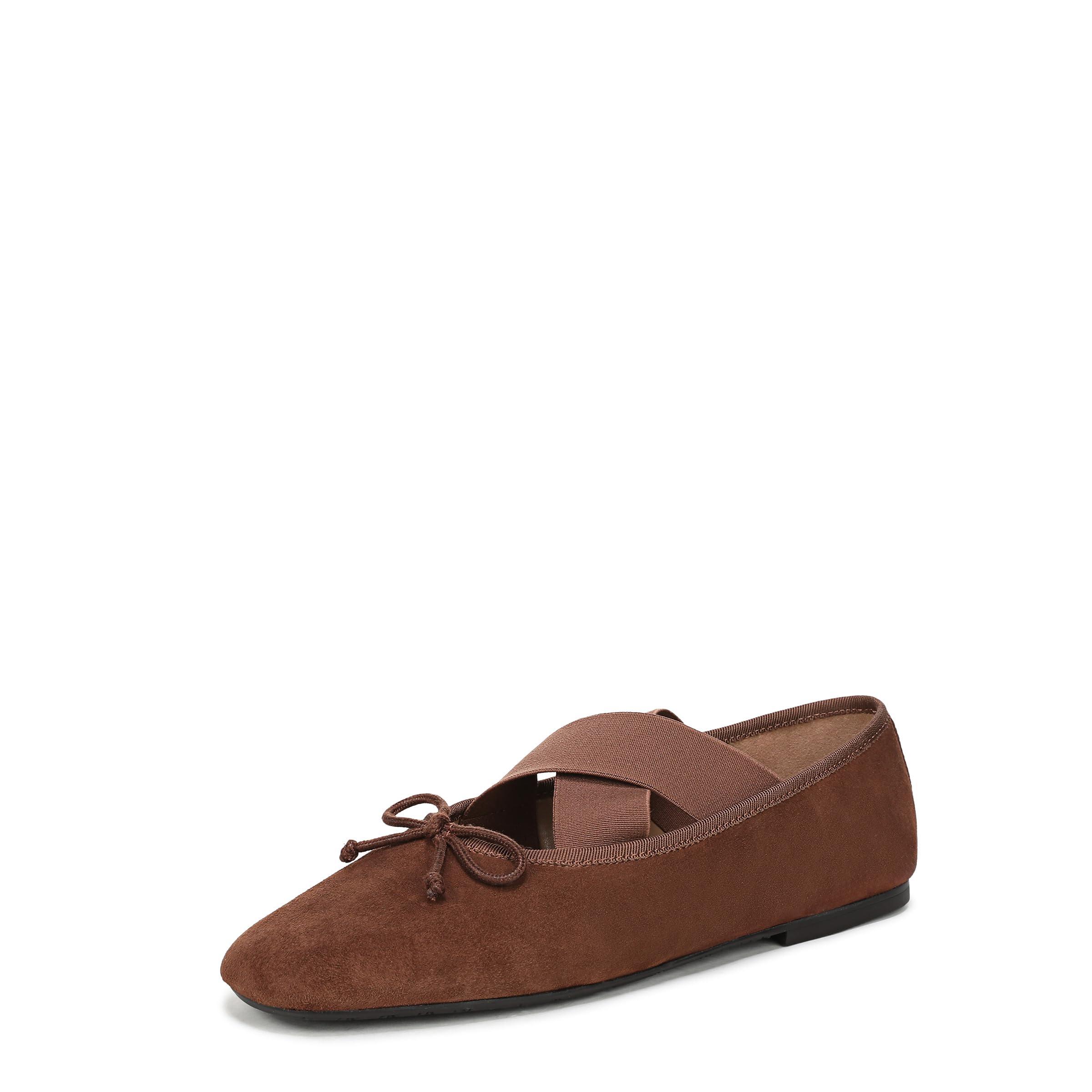 Sam Edelman Women’s Arya Ballet Flat, Dark Terra Toffee, 11