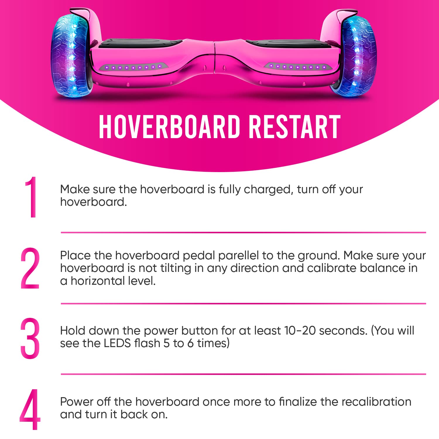 Hoverboard with 6.5