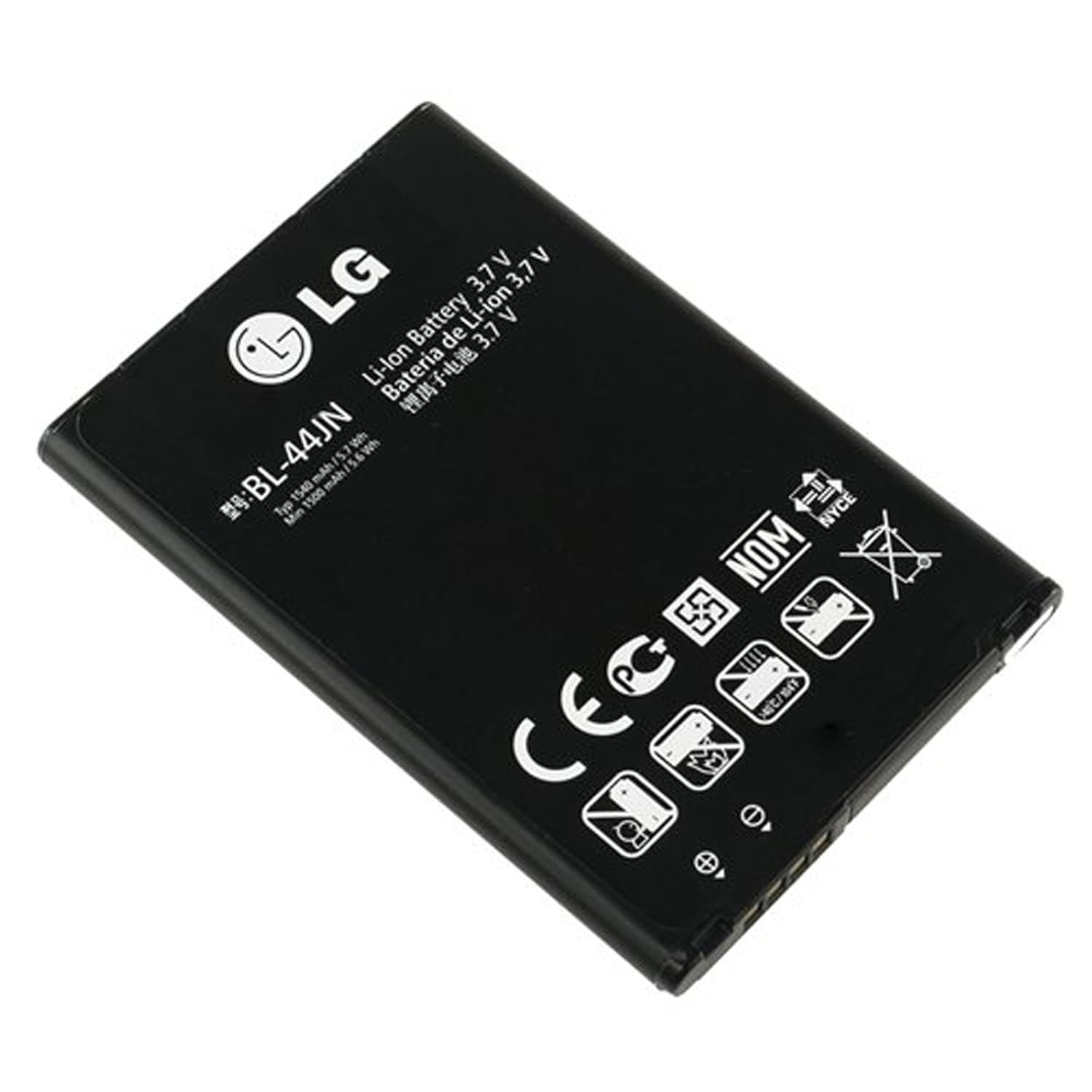 Amazon.com: Lg Electronics Bl-44Jn Original Li-Ion 1500Mah Battery (Bulk  Packaging): Cell Phones & Accessories