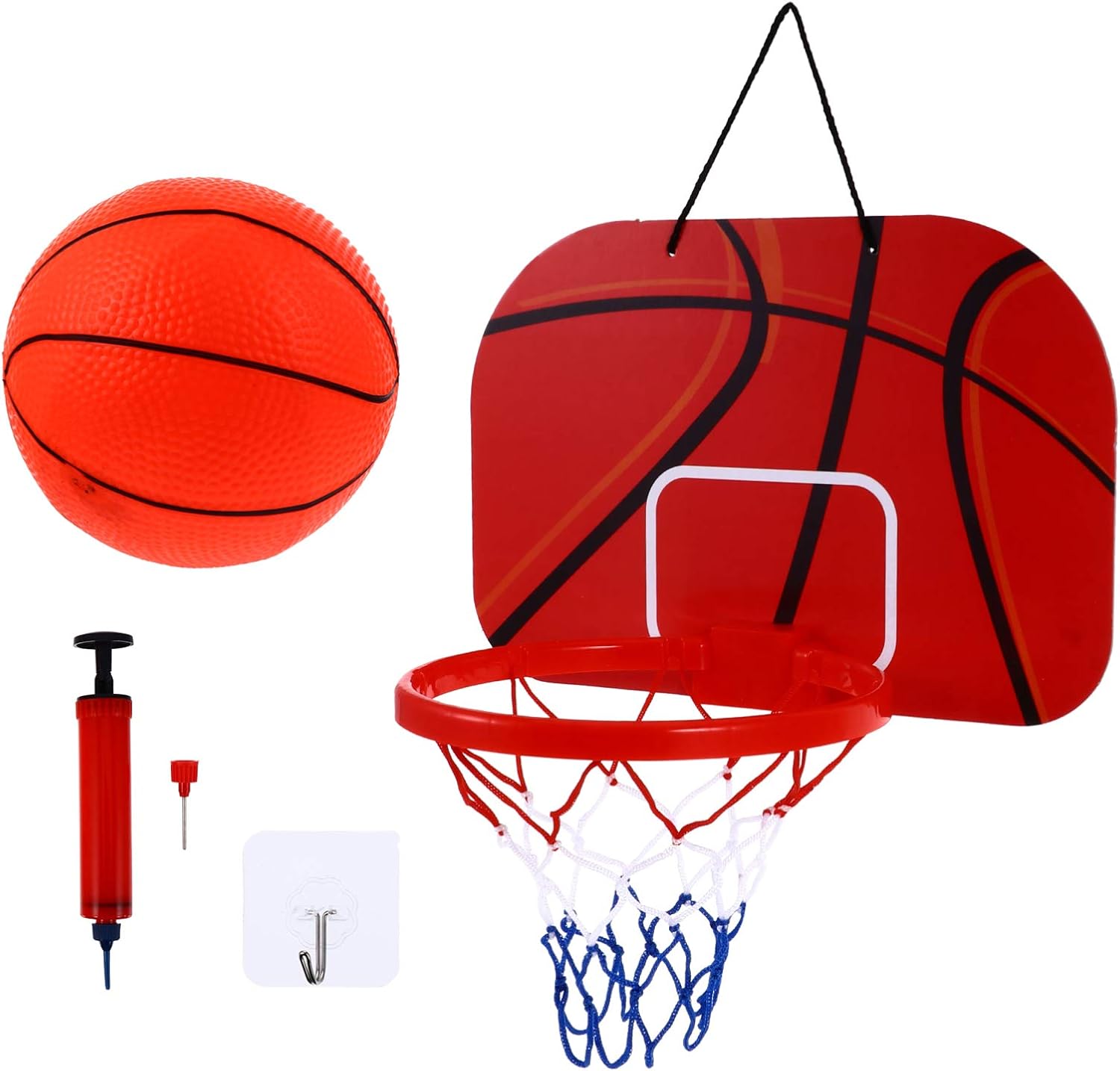 BESPORTBLE 1 Set Indoor Mini Basketballkorb Set Home Office Tür