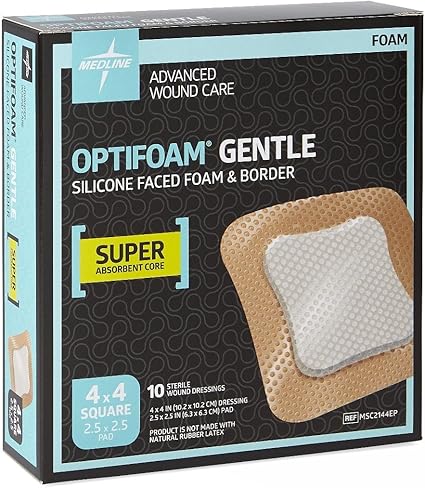 Optifoam Gentle Silicone Faced Foam 