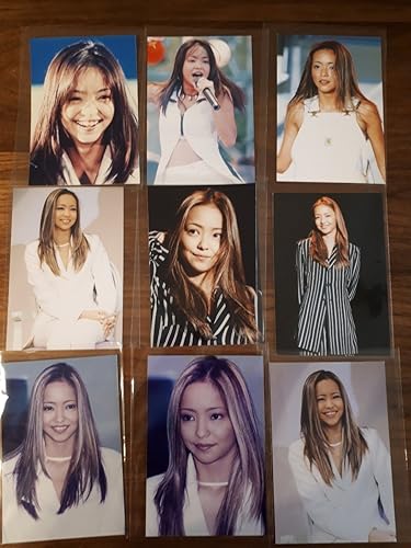 Amazon 安室奈美恵 初期写真 ブロマイドセット９枚 アイドル 芸能人グッズ 通販