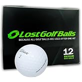 Titleist Pro V1 2023 Model Refinished Golf Balls &ndash; 12 Pack &ndash; Tour-Level Distance, Soft Feel, and Control &ndash; Premium Refinished Quality
