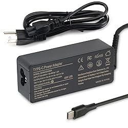 45W USB C Type C AC Adapter Laptop Charger Power