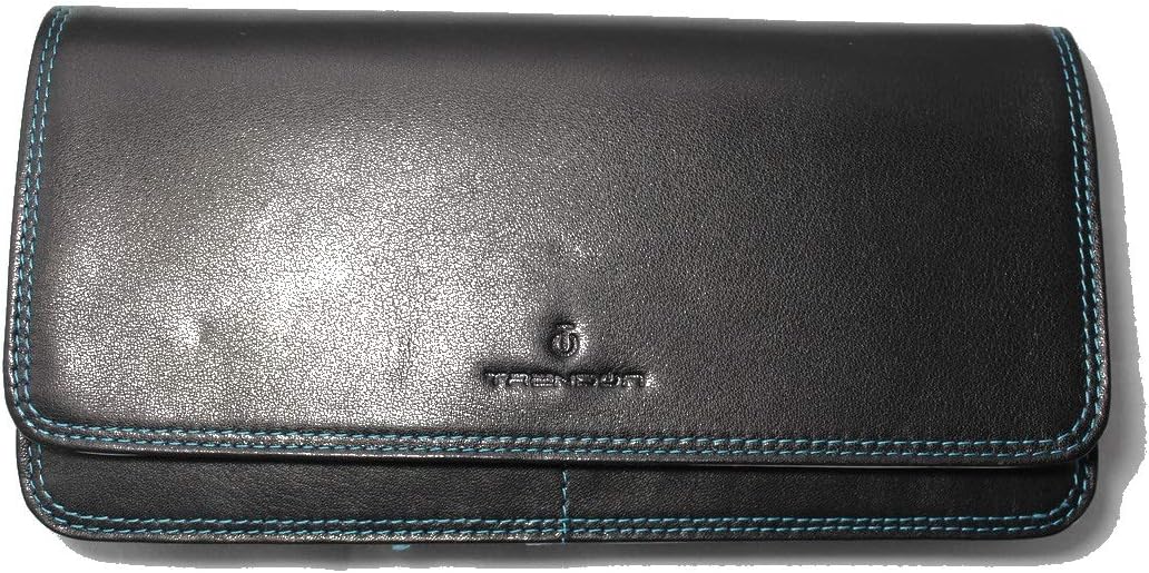 TRENDON RFID Blocking Large Luxury Nappa Leather Multiple Color Wallet Card Holder Organizer