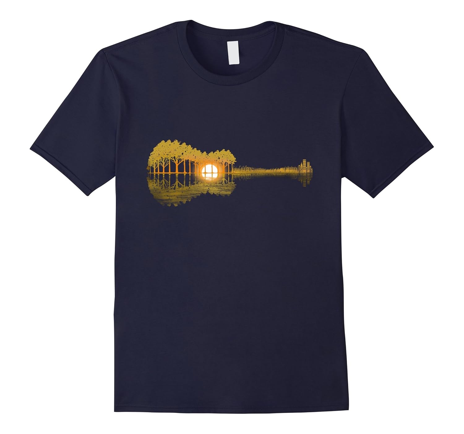 Guitar Lake Shadow T-Shirt-ANZ