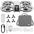 DJI Neo Palm Sized Lightweight Drone and Portable Storage Bag with Custom Interior for DJI Neo Bundle (2 Items)