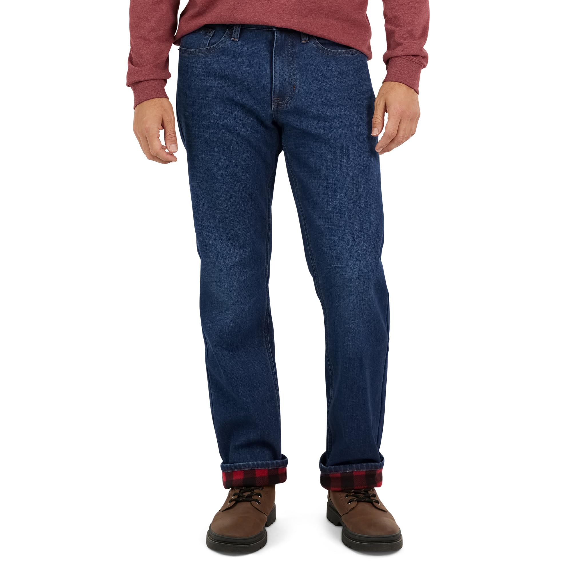 Weatherproof Vintage Fleece Lined Mens Jeans