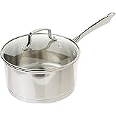 Cuisinart Professional Stainless Saucepan with Cover, 3-Quart, Stainless Steel