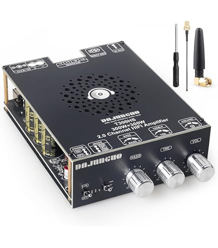 Amazon.com: S600X 2.1 Channel Bluetooth Amplifier Board, 300W+300W