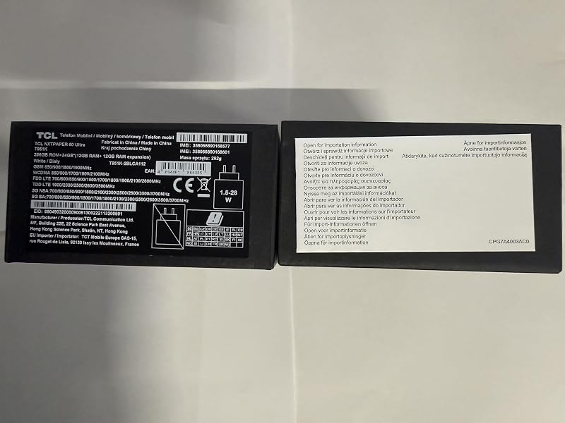 NXTPAPER 60 Ultra 5G Smartphone Android, 7,2" FHD+, 12 GB RAM + 512 GB ROM, telefono con protezione per gli occhi, nero nebulosa, con cover flip e stilo