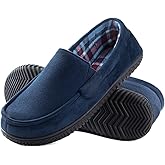 RockDove Men's Alexander Flannel Lined Loafer Slipper