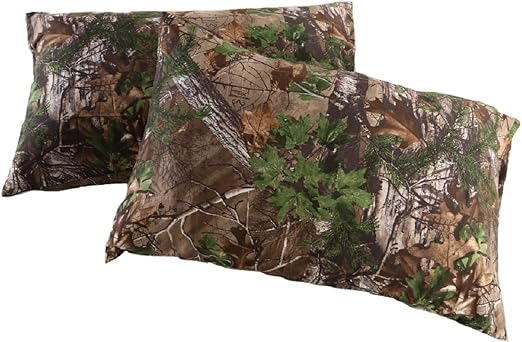Amazon Com Realtree Pillow Case Xtra Green Camo Design 30 X 20