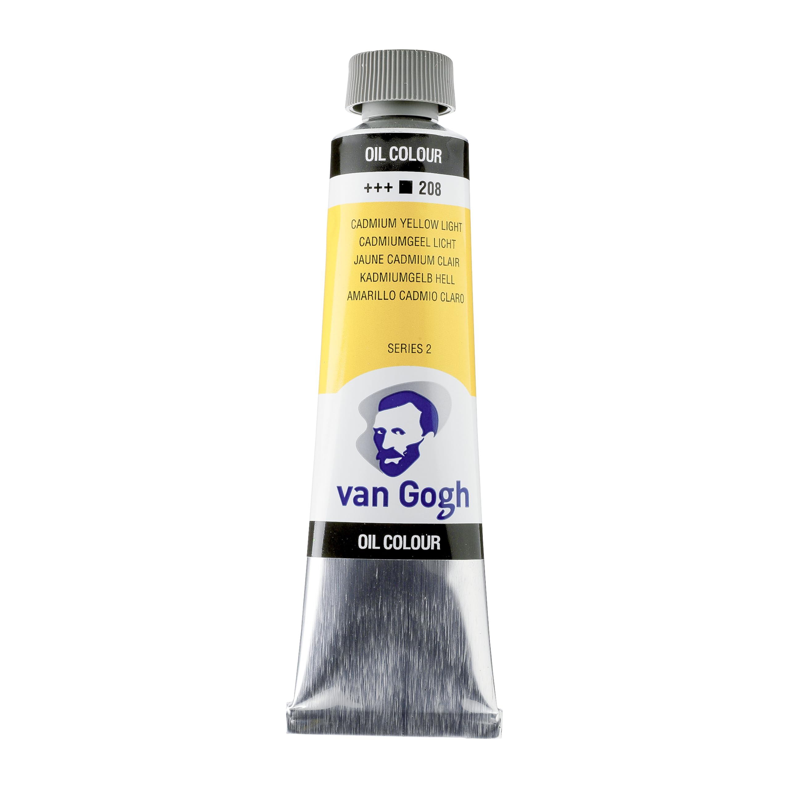 Van Gogh Oil Colour Paint, 40ml Tube, Cadmium Yellow Light 208