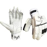 Skyhi Super Test Cricket Batting Gloves for Mens Right Hand and Left Hand Batsman