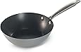 Nordic Ware Superior Steel Spun Wok, 8.5 -Inch,16400,Black