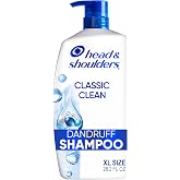 Head &amp; Shoulders Classic Clean Anti-Dandruff Shampoo, 72-Hour Dandruff Protection, 1% Pyrithione Zinc, 28.2 fl oz