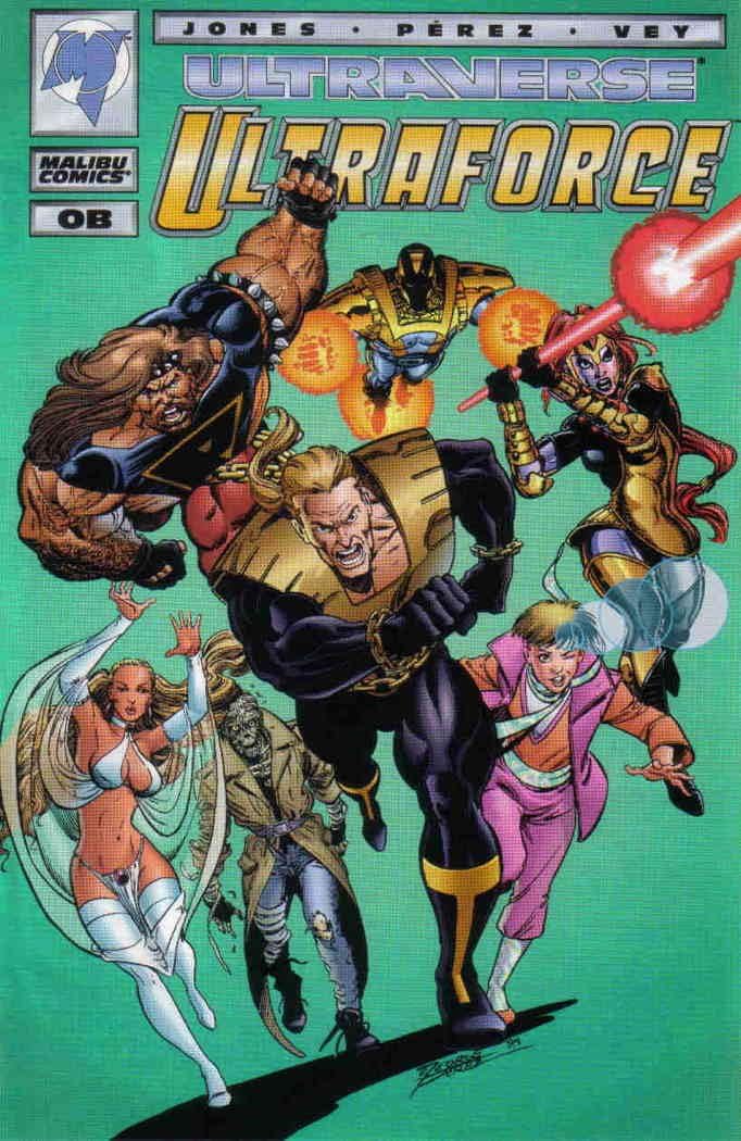 Amazon Com Ultraforce Vol 1 0b Fn Malibu Comic Book Entertainment Collectibles