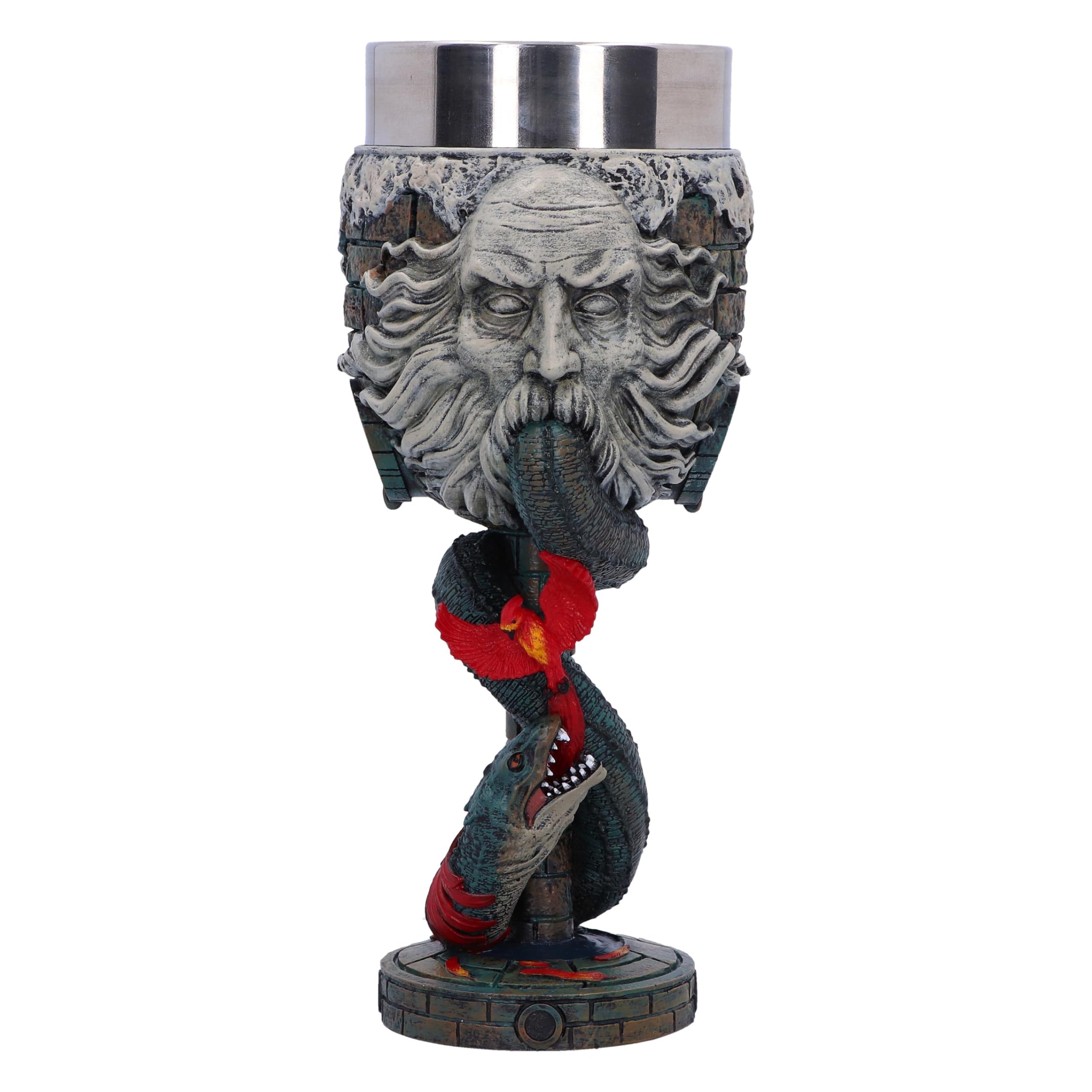 Nemesis Now Harry Potter Chamber of Secrets Goblet 19.5cm, Resin, Official Harry Potter Merchandise, Harry Potter Chamber of Secrets Collectible Cup, Cast in the Finest Resin, Expertly Hand-Painted