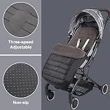 Fairy Baby Cosytoes Footmuff Black Universal Fit Pram Pushchair view 3