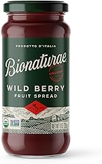 Bionaturae Organic Wild Berry Fruit Spread - Jelly Organic, Non-GMO, USDA Certified, No Sugar Added, No Preservatives, Organi