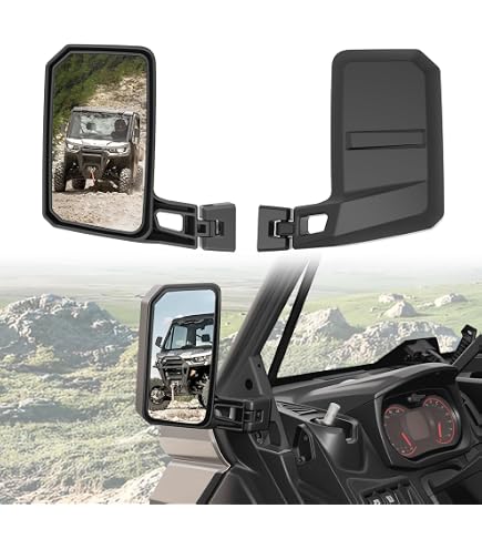 Amazon.com: Can-Am 715008100 BRP Side Mirrors Defender XT Pro