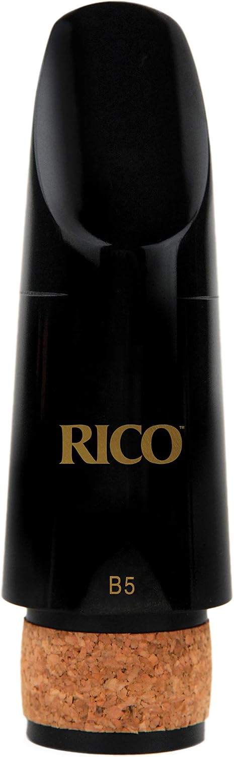 Rico B5 Graftonite Mouthpiece for Bb Clarinet, Clear