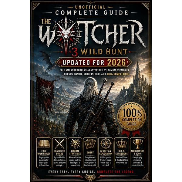 Amazon.com: THE WITCHER 3 Strategies, Secrets, and Full Completion