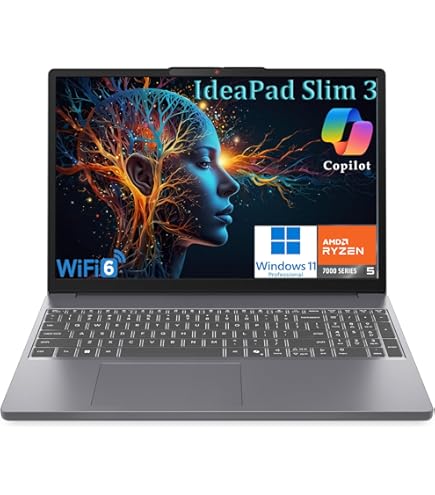 Lenovo - ★Lenovo IdeaPad Slim 350 Ryzen7 4700U Amazon.com: Lenovo IdeaPad Slim 3 Personal Laptop, 2024