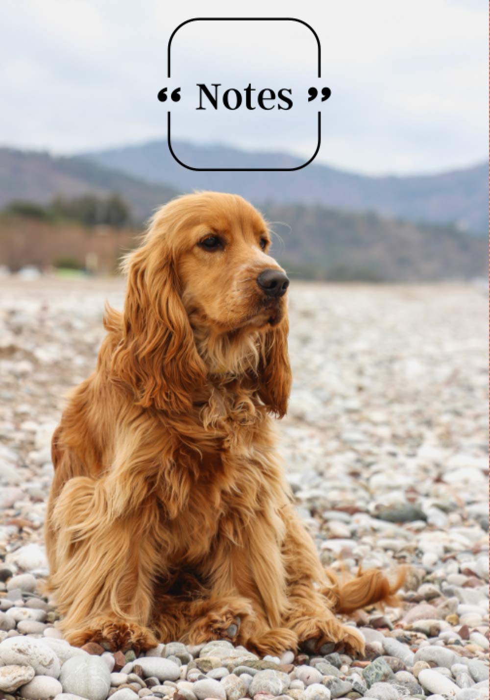 cocker spaniel notebook: Dog notebook