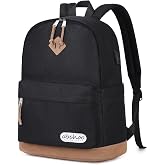 abshoo Classical School Backpack for Middle High School College Bookbag | with USB Charging Port, Water Resistant, Large Capacity, Travel Casual Daypack