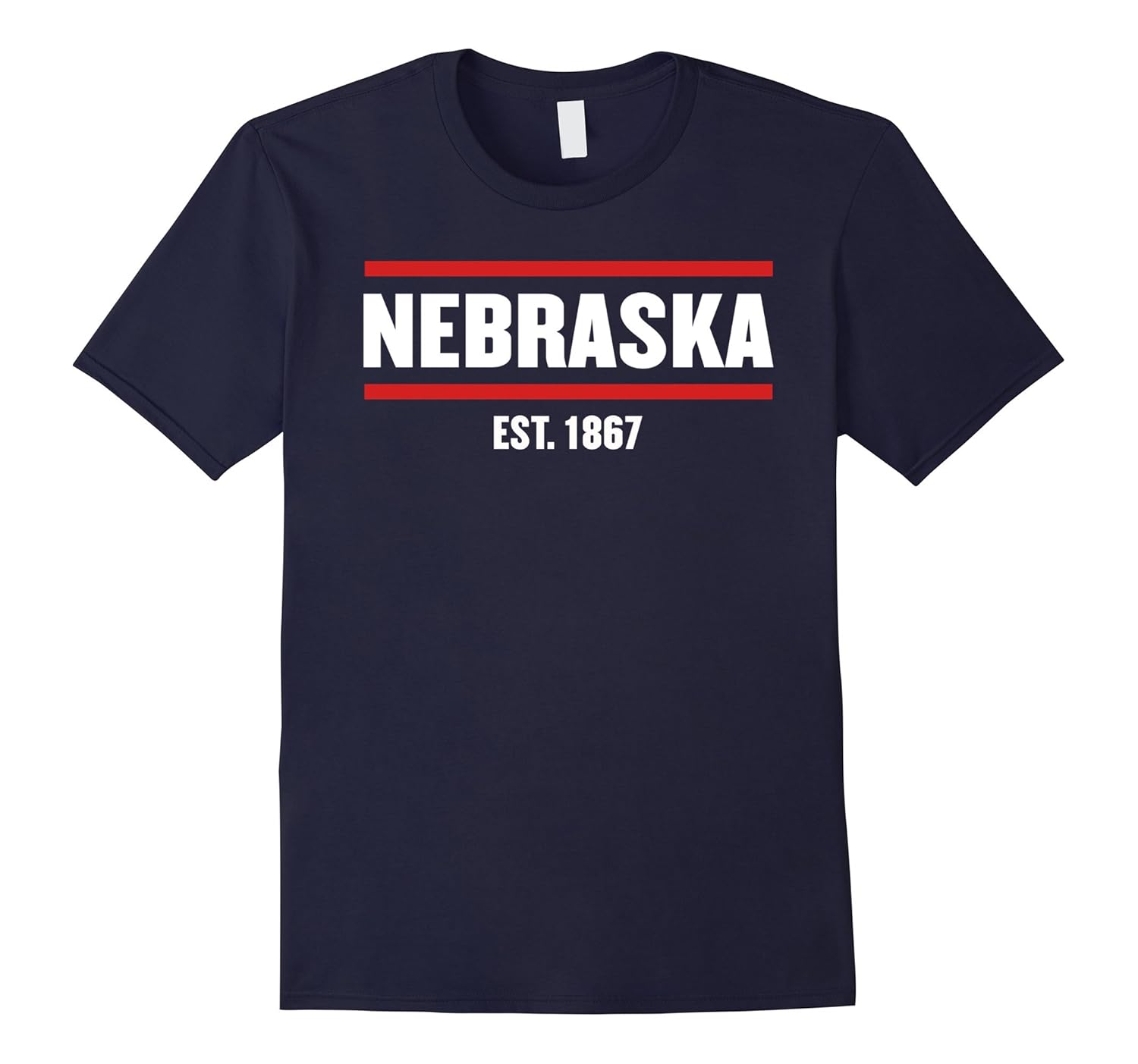 Nebraska Est 1867 T-Shirt-ANZ