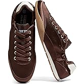 LUCKY STEP Women's Retro Fashion Sneakers - Ballet Casual Lightweight Walking Shoes - Comfortable Non Slip Satin Sneaker