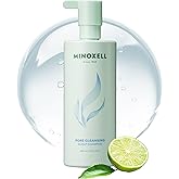 MINOXELL Korean Oil Control Shampoo | Scalp Deep Cleansing Clarifying Shampoo for Thinning Hair, Oily Roots, Volume Boost & Dandruff Care (16.23 fl oz)