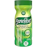Benefiber Daily Prebiotic Fiber Supplement Powder for Digestive Health, Daily Fiber Powder, Unflavored - 62 Servings (8.7 Oun