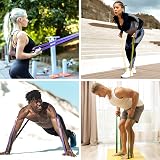 FitBeast Pull Up Bands Set 5 Levels Resistance Bands 5-125 LBS view 6