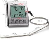 ThermoPro TP16S Digital Meat Thermometer with Timer Backlight 6.5" Probe view 7