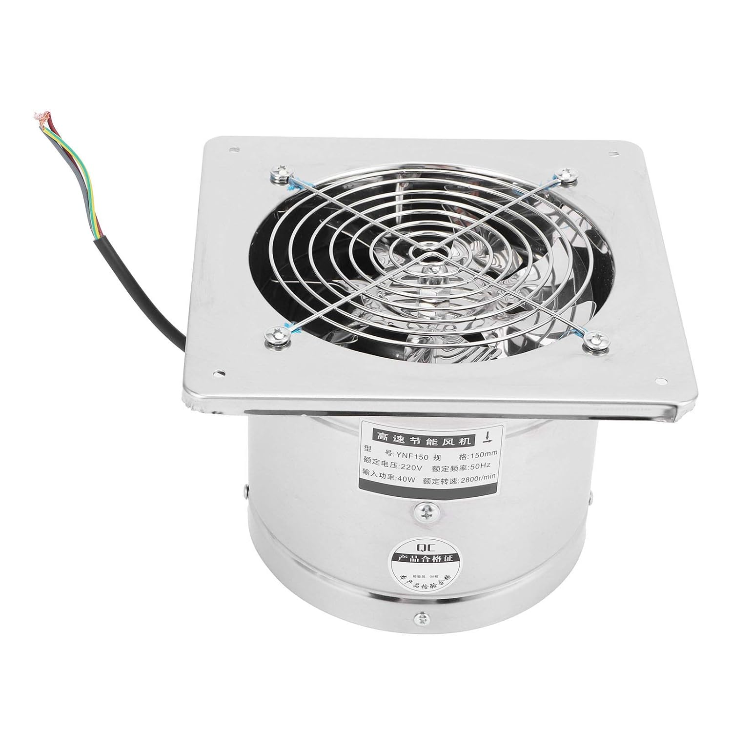 Extractor Fan, Fast Rotate Speed Bathroom Exhaust Fan, Durable