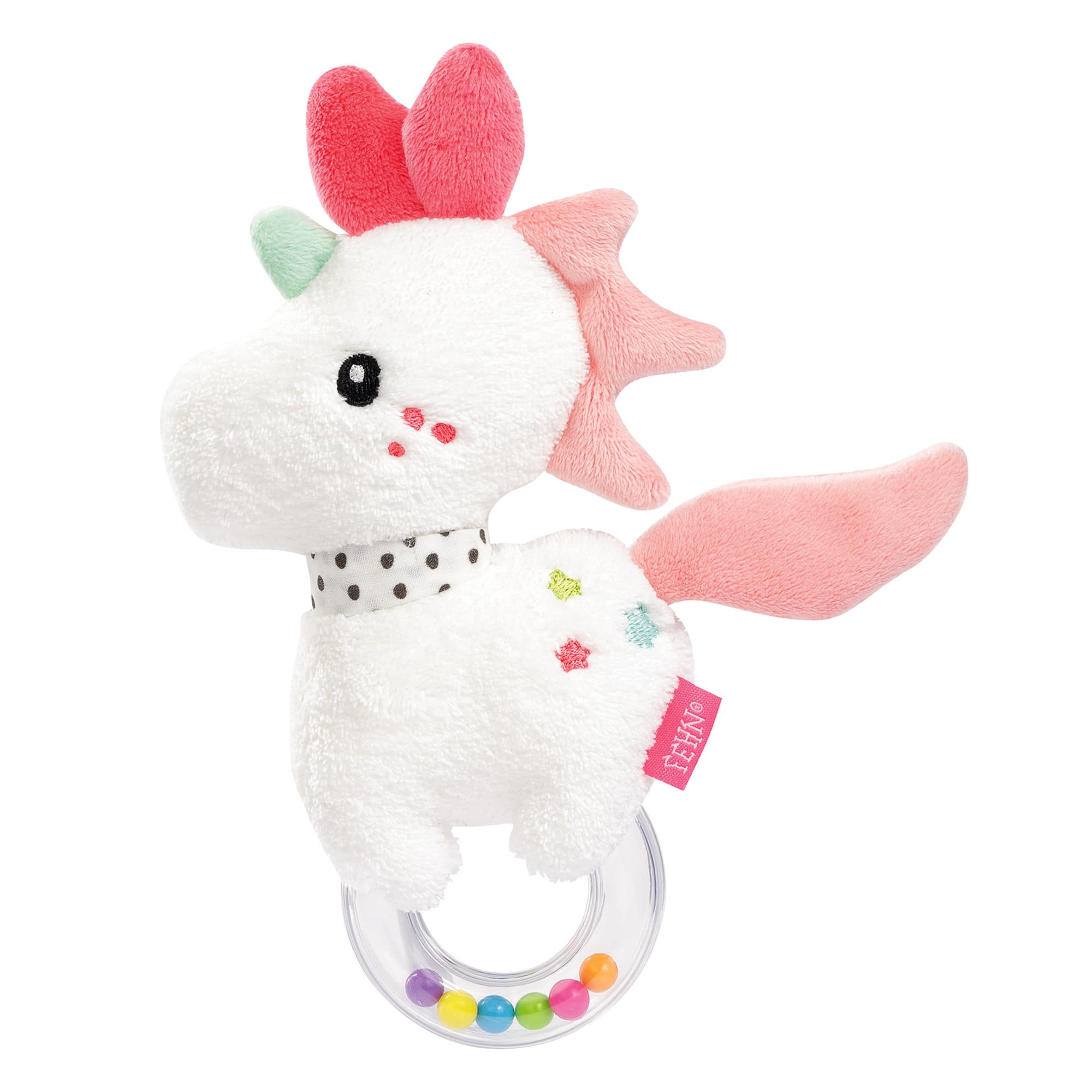 FEHN 057133 FEHN 057133 Unicorn Ring Rattle