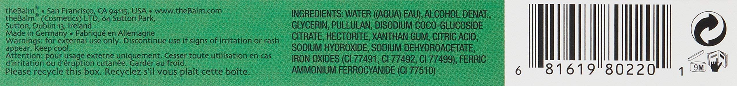 theBalm Schwing Liquid Eyeliner, Black, Matte Finish, 0.05 Fl Oz (Pack of 1)