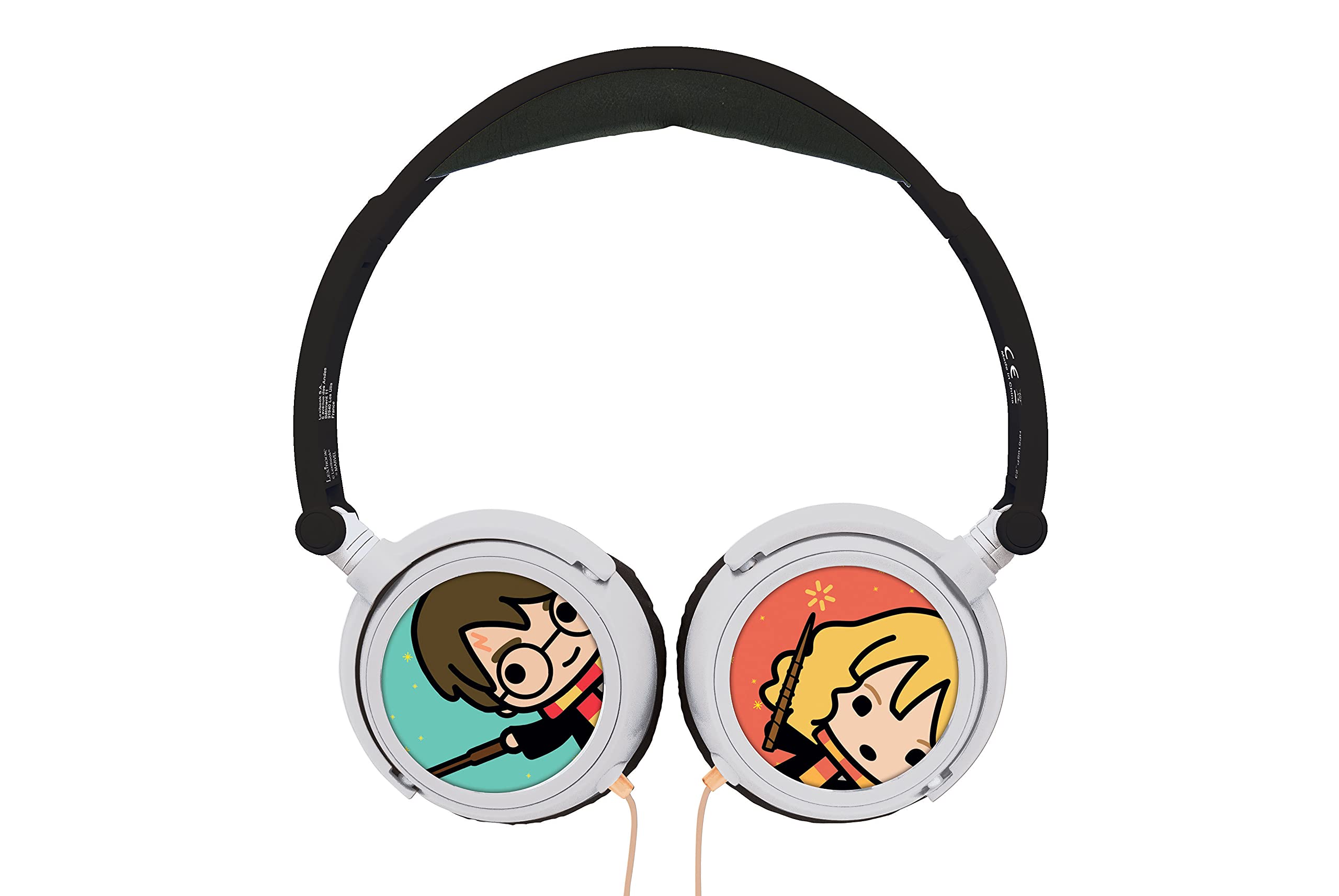 LEXIBOOK, Harry Potter, Stereo Headphones,kids safe volume, foldable and adjustable, White/gold, HP015HP — image 1