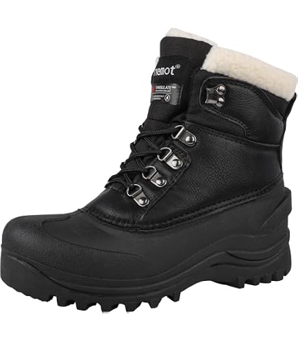 Bottes D'Hiver Femme Fourrées - Chaudes, Imperméables & Antidérapantes - Style Montant Plateforme - Pour Ville, Randonnée Neige