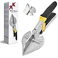 BAOLIAN Miter Shears，Sharp Multi Angle Scissors, Adjustable From 45 ° to 135 ° Quarter Round Cutting Tool, Used to Cut Trunking Plastic，Rubber, PVC, Thin wood,DlY and Home Decoration Projects