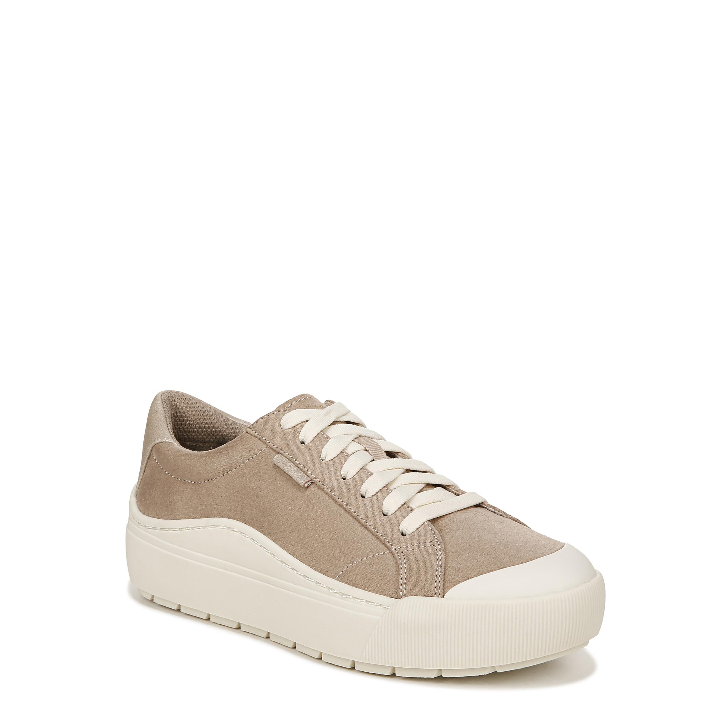 View 1 of ***VERY USED**** Dr. Scholl's Shoes Womens Time Off Platform Slip On Fashion Sneaker Toasted Taupe Microfiber 9.5 M