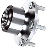 ECCPP 513255 Front Axle 5 Lugs Hub Bearing Assembly for Volvo C30 2008-2009, C70 2006-2009, S40 2004-2009, V50 2005-2009