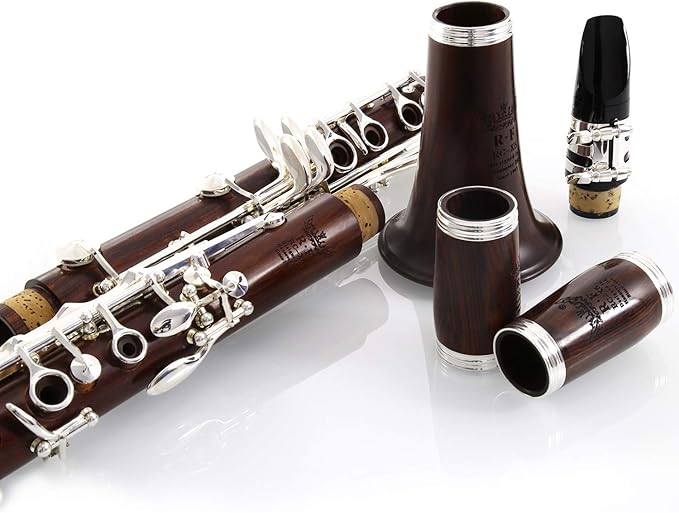 ROFFEE X5 rosewood body silver plated 17 keys Bb tone